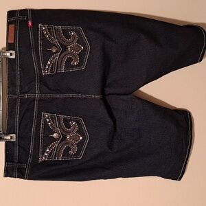 NWOT.  Royalty For Me Dark Blue Denim.  Size 24.
